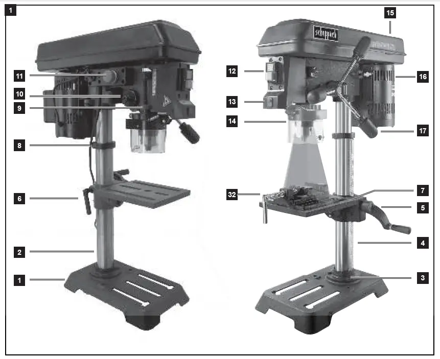 scheppach-DP16SL-Drill-Press -02