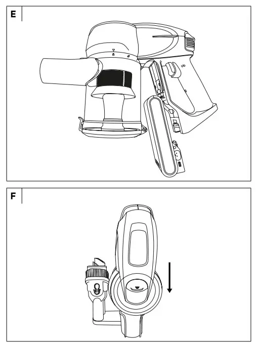 SENCOR SVC 8725GD 3-in-1 Stick Vacuum Cleaner (5)