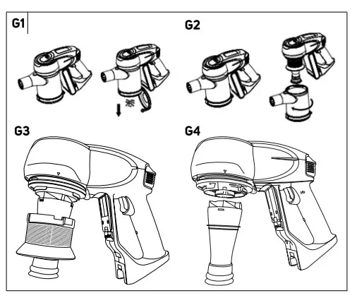 SENCOR SVC 8725GD 3-in-1 Stick Vacuum Cleaner (6)