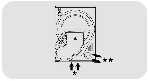 CANDY CSOE C9DG 80 9KG Condenser Tumble Dryer - fig 21