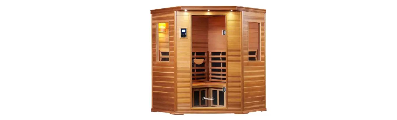 3-4 Person Clearlight Premier Corner Far Infrared Sauna Instructions