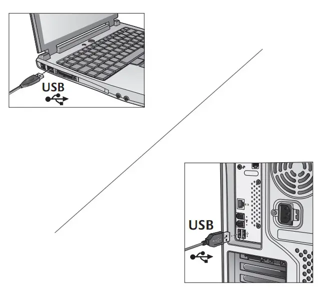 Conecting USB