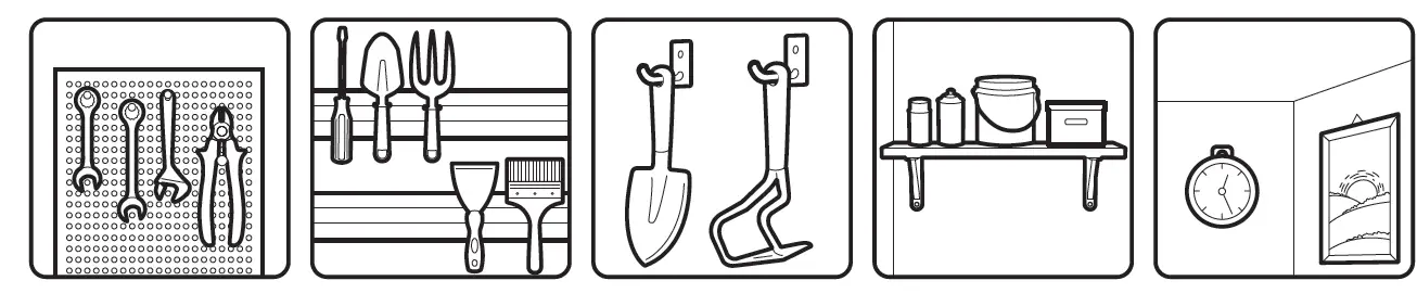 KeTeR D-CLIP Wall Anchor 1