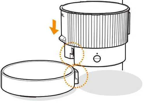 DOGCARE CWH01L-A1 Pet Slow Feeder - food hopper 1