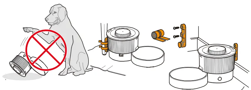 DOGCARE CWH01L-A1 Pet Slow Feeder - slow feeder