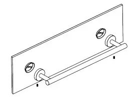 artos Trova TA435 24 Inch Towel Bar Instruction (4)