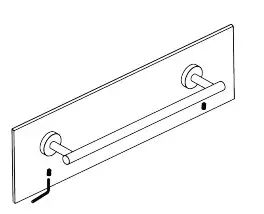 artos Trova TA435 24 Inch Towel Bar Instruction (5)