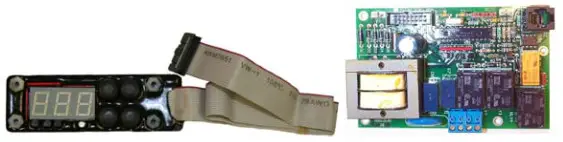 Hubbell Electric Deionized RO Water Heater - CONTROL BOARD AND DISPLAY