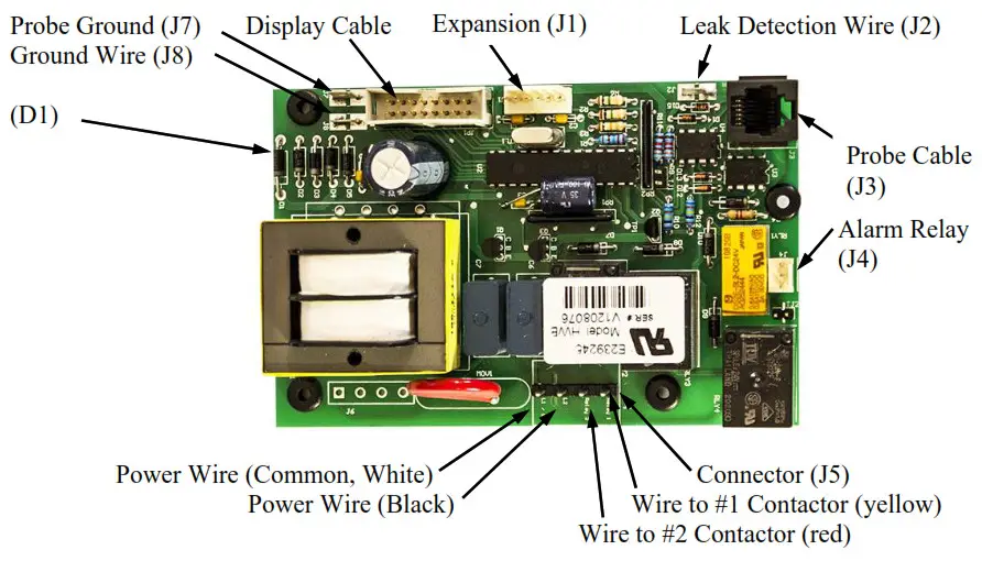 Hubbell Electric Deionized RO Water Heater - CONTROL BOARD (T1000)