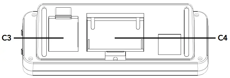 MARATHON USB Clock with Two Front Fast Charging Ports - OVERVIEW 1