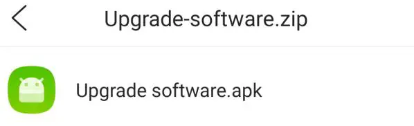 Below icon will display after successfully download