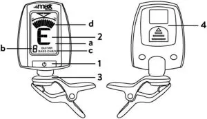 CLIP-ON DIGITAL TUNER