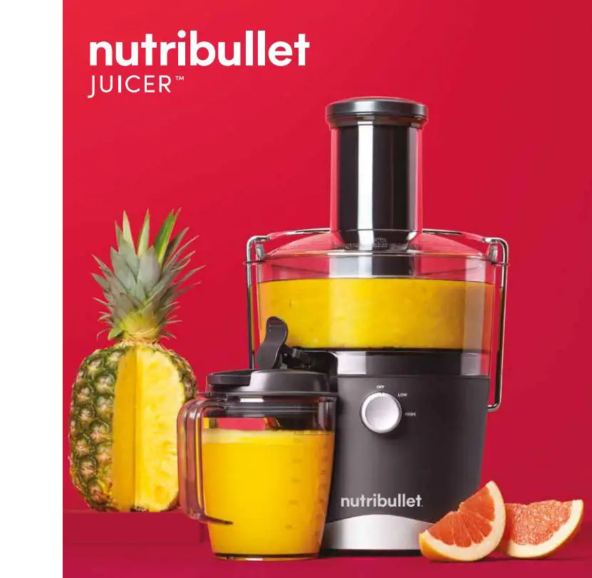 nutribullet NBJ50100 800 Watt Juicer User Guide