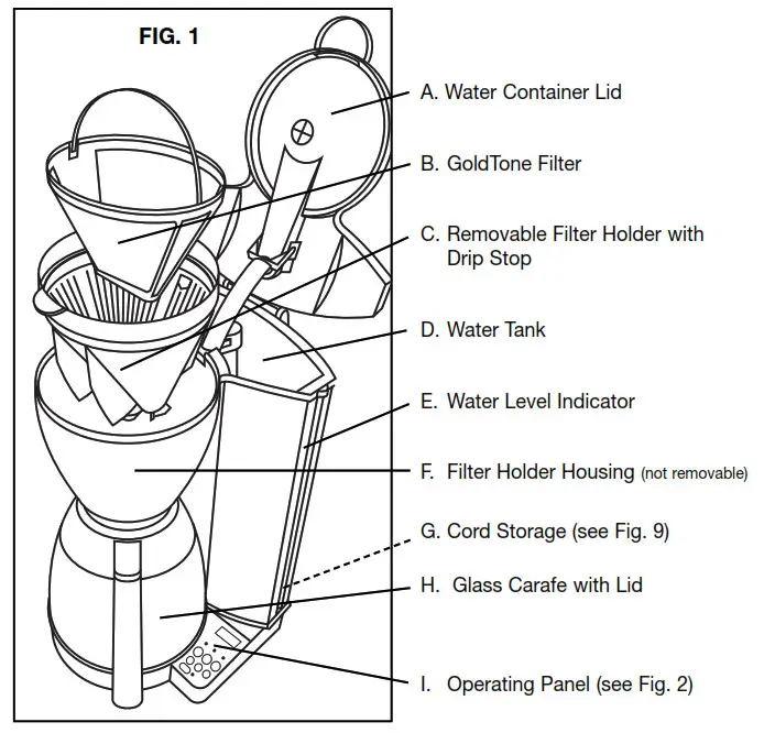 Capresso MG600 PLUS 10-Cup Programmable Glass Coffee Maker - Product Overview 1