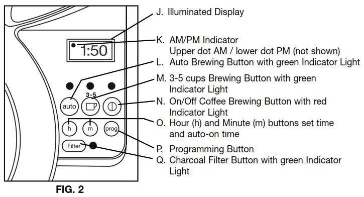 Capresso MG600 PLUS 10-Cup Programmable Glass Coffee Maker - Product Overview 2