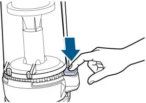 Vacuum Rewind Button