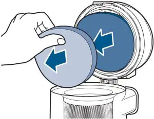 Removing Foam Filter