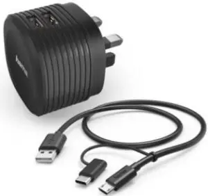 hama 210587 Charger, 2x USB-A, 2.4A