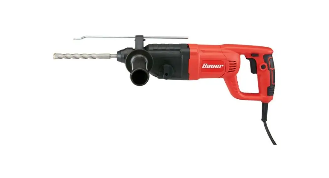 Bauer 1642e-b 1-inch Sds Pro Rotary Hammer Kit Owner's Manual