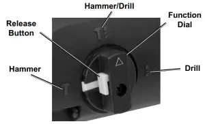 BAUER 1642E B 1 Inch SDS Pro Rotary Hammer Kit - figure 2