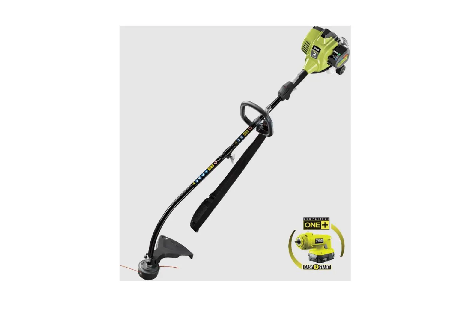 Ryobi Rlt254cdso 25.4cc 2 Stroke Easy Start Caurved Shaft Line Trimmer User Manual