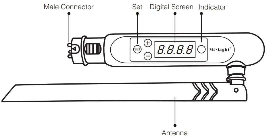 Mi Light DMX512 LED Transmitter FUTD01 - Functions of Keys