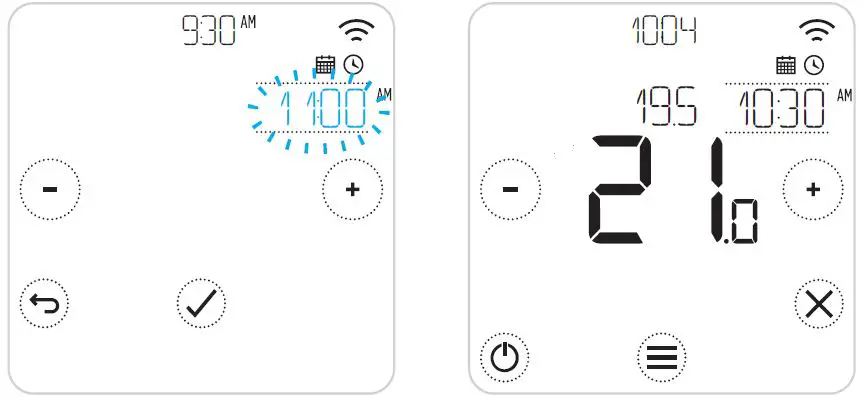 Overriding a program schedule 1