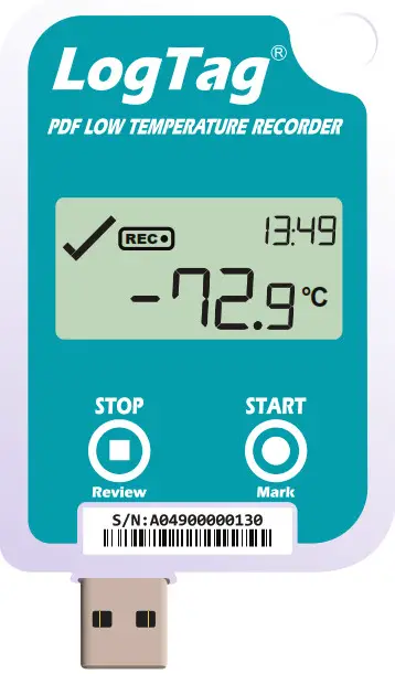 LogTag Utrel-16 Temperature Data Logger - cover