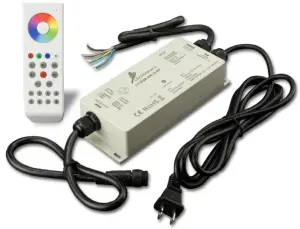 Solid Apollo 120V AC 8 Zone Wireless Waterproof RGB Controller