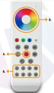 Master receiver remote