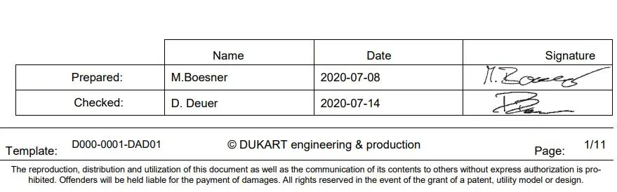 DUKART ROOMMAP500 Floor Mounted Appliance User Manual