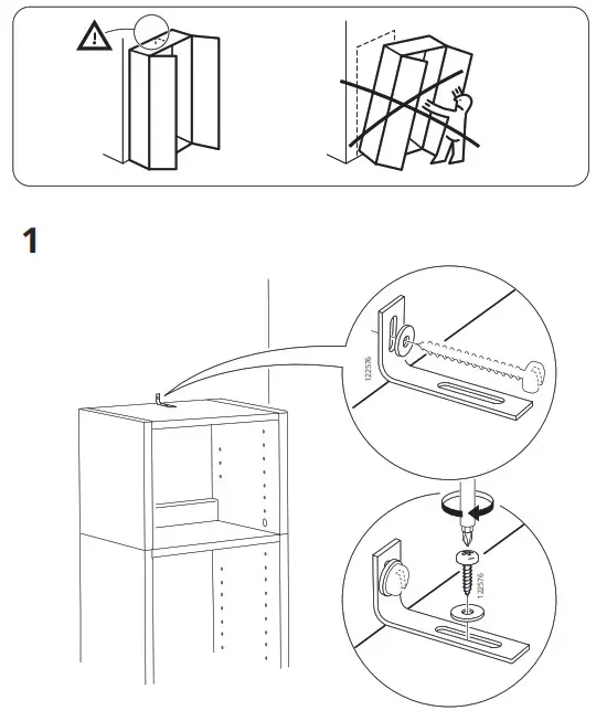 IKEA 302.756.20 Oxberg Glass Door- 1