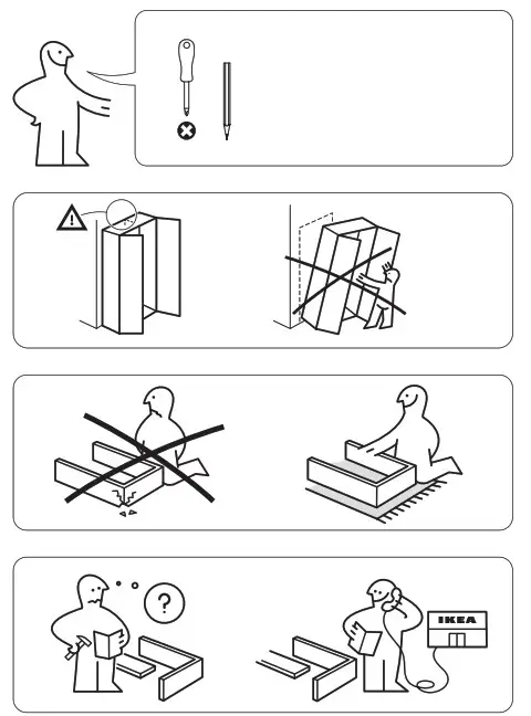 IKEA 302.756.20 Oxberg Glass Door- tools
