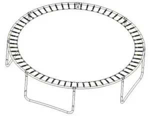 AMIGO Trampoline and Safety Enclosure Installation 6