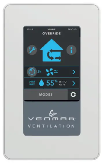 VENMAR 41403 Advanced Touch Screen Control fig 1