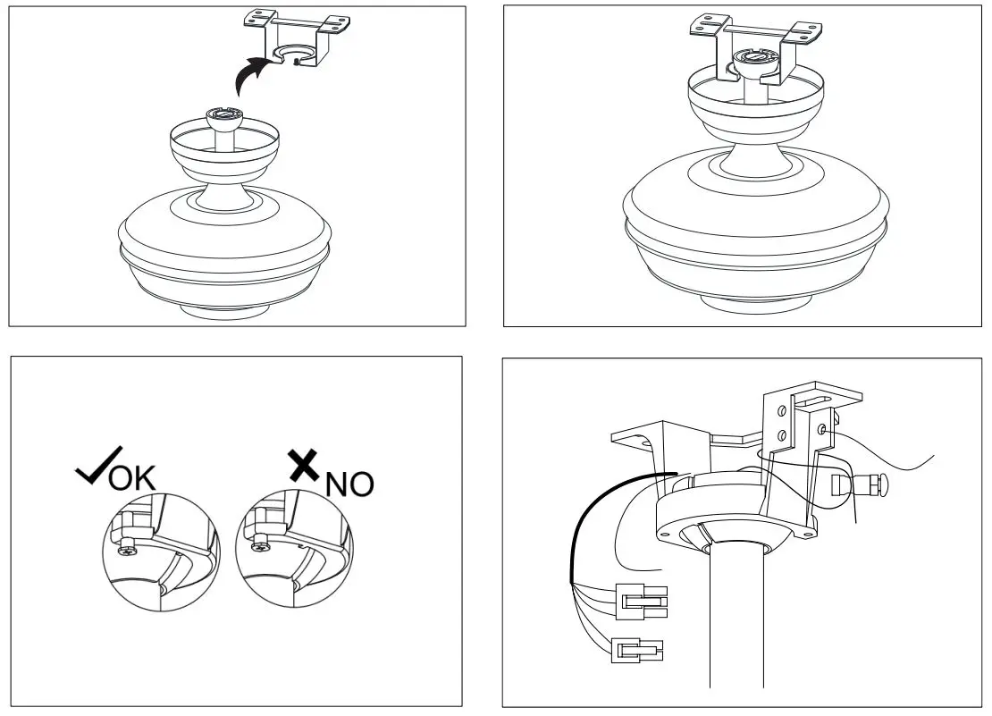 Parrot Uncle F8218 Ceiling Fan fig3