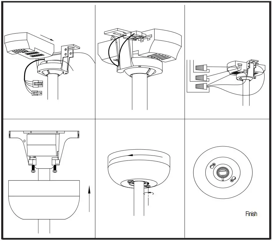 Parrot Uncle F8218 Ceiling Fan fig4