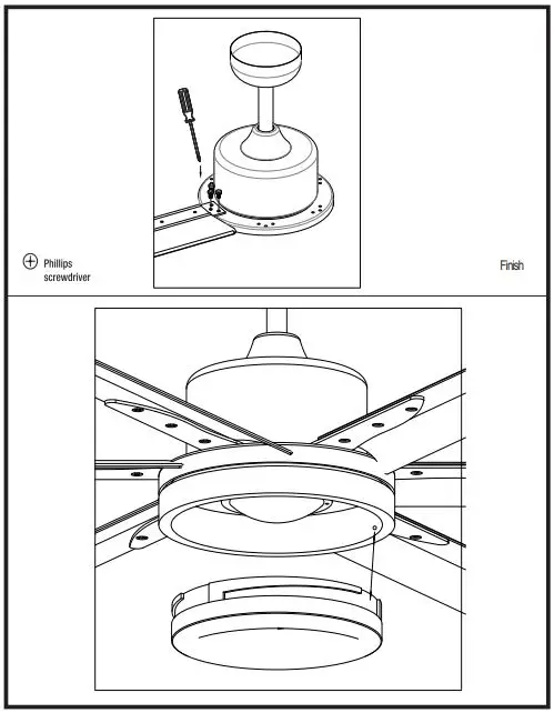 Parrot Uncle F8218 Ceiling Fan fig6