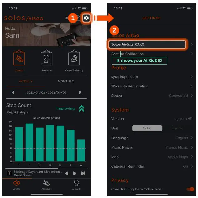 solos AirGo 2 Smart Glasses User Manual - Music Equalizer