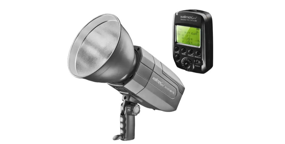 Walimex 21967 Studio Flash Head Mover 400 Ttl Battery Instruction Manual