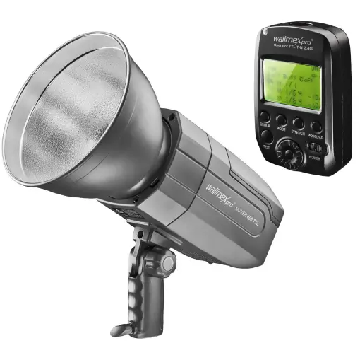 walimex 21967 Studio Flash Head Mover 400 TTL Battery fig1