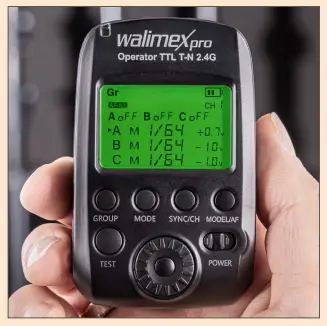 walimex 21967 Studio Flash Head Mover 400 TTL Battery fig11