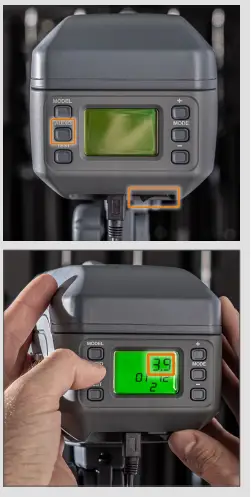 walimex 21967 Studio Flash Head Mover 400 TTL Battery fig2