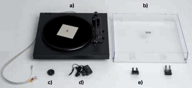 Pro Ject A1 Audio System - carton