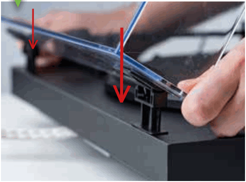 Pro Ject A1 Audio System - dustcover into