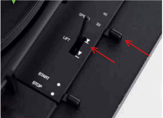 Pro Ject A1 Audio System - upper position