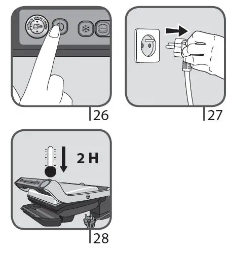 Rowenta GR712D OptiGrill+ Grill fig 12