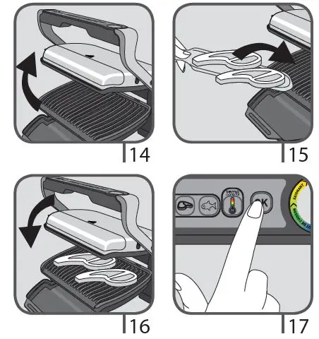 Rowenta GR712D OptiGrill+ Grill fig 8