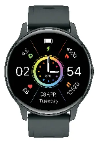 Srichpk S32D Black Smart Watch - Description 1