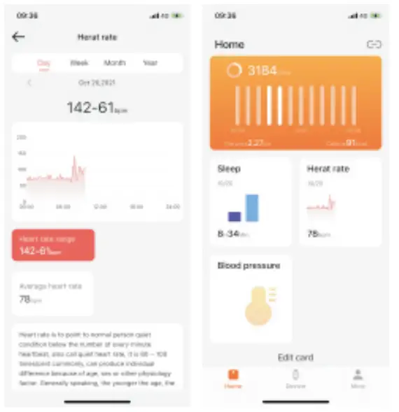 Srichpk S32D Black Smart Watch - app 1